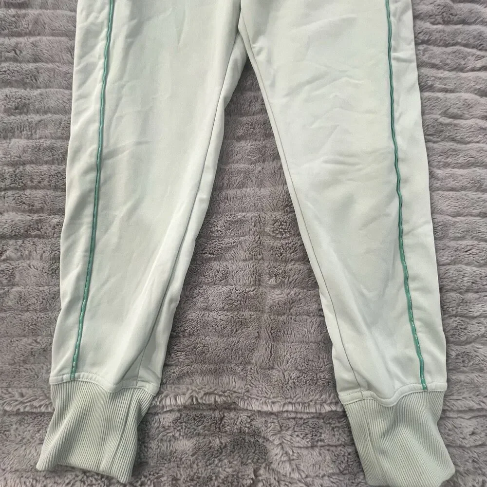 Nike Girls Mint Green Joggers Sweatpants  Medium Drawstring Athleisure